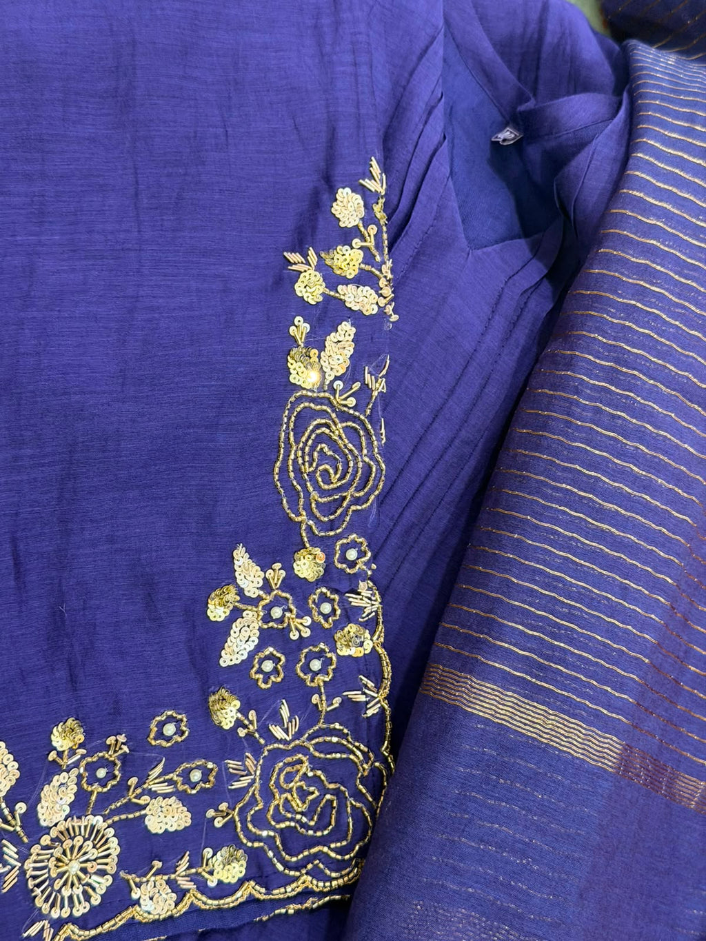 Royal Mul Chanderi Dress